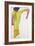 Male Nude, Propping Himself up (Homme Nu, Se Soutenant) - Schiele, Egon (1890-1918) - 1910 - Gouach-Egon Schiele-Framed Premium Giclee Print
