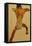 Male Nude Seen from Back; Mannlicher Ruckenakt, 1910-Egon Schiele-Framed Premier Image Canvas