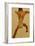 Male Nude seen from Back-Egon Schiele-Framed Giclee Print