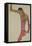Male Nude with Arm Raised-Egon Schiele-Framed Premier Image Canvas