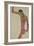 Male Nude with Arm Raised-Egon Schiele-Framed Giclee Print