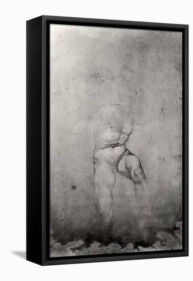 Male Nude-Michelangelo Buonarroti-Framed Premier Image Canvas