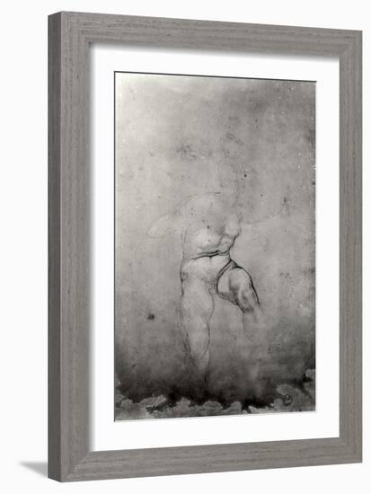 Male Nude-Michelangelo Buonarroti-Framed Giclee Print