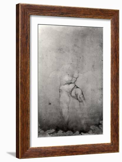 Male Nude-Michelangelo Buonarroti-Framed Giclee Print