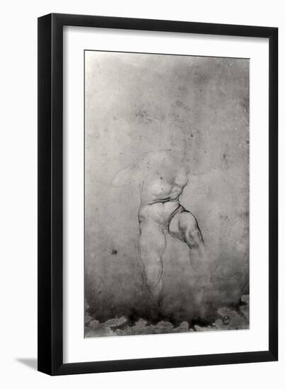 Male Nude-Michelangelo Buonarroti-Framed Giclee Print