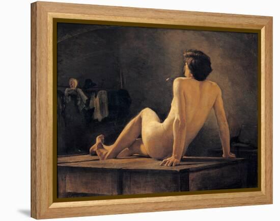 Male Nude-Demetrio Cosola-Framed Stretched Canvas