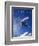 Male Snowboarder Flying Throught the Air-null-Framed Photographic Print