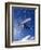 Male Snowboarder Flying Throught the Air-null-Framed Photographic Print