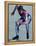 Male Speed Skater in Action at the Start-null-Framed Premier Image Canvas