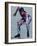 Male Speed Skater in Action at the Start-null-Framed Photographic Print