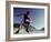 Male Speed Skater in Action at the Start-null-Framed Photographic Print