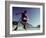 Male Speed Skater in Action at the Start-null-Framed Photographic Print