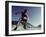 Male Speed Skater in Action at the Start-null-Framed Photographic Print