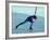 Male Speed Skater in Action-null-Framed Photographic Print