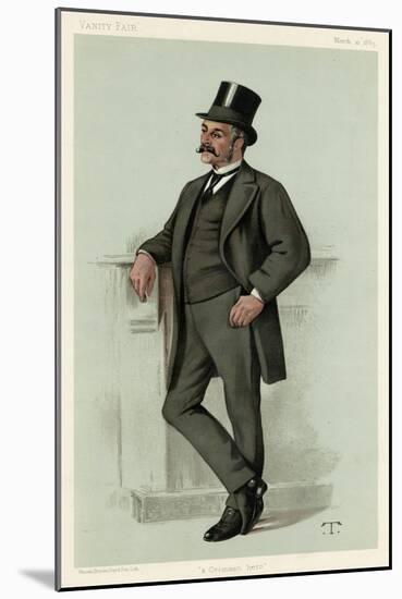 Male Type, Burnaby 1883-Theobald Chartran-Mounted Art Print