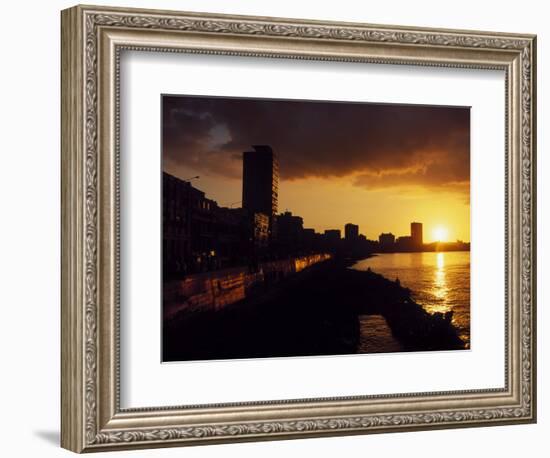 Malecon, Havana, Cuba-Angelo Cavalli-Framed Photographic Print