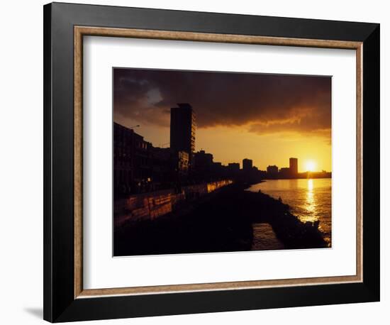 Malecon, Havana, Cuba-Angelo Cavalli-Framed Photographic Print