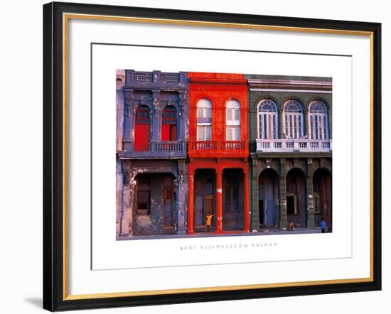 Malecon, Havana-Bent Rej-Framed Giclee Print