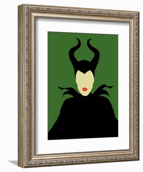 Maleficent-David Brodsky-Framed Premium Giclee Print