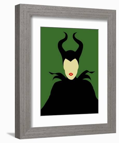 Maleficent-David Brodsky-Framed Premium Giclee Print