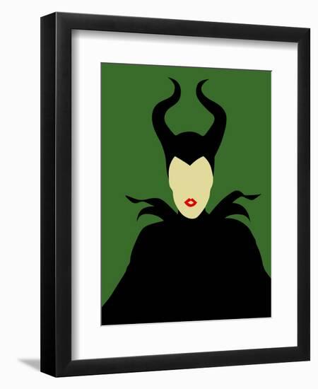 Maleficent-David Brodsky-Framed Premium Giclee Print