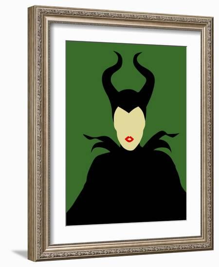 Maleficent-David Brodsky-Framed Art Print