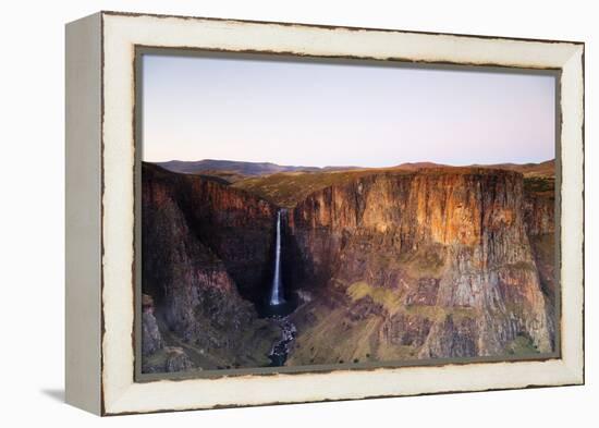 Maletsunyane Falls, Lesotho, Africa-Christian Kober-Framed Premier Image Canvas