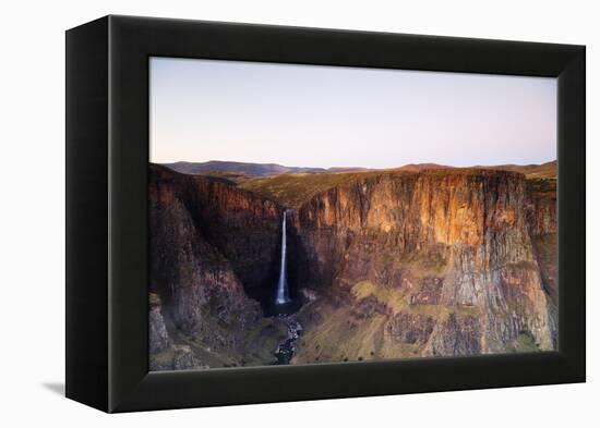 Maletsunyane Falls, Lesotho, Africa-Christian Kober-Framed Premier Image Canvas