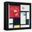 Malevich Inspired-Jung Sook Nam-Framed Premier Image Canvas
