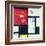 Malevich Inspired-Jung Sook Nam-Framed Giclee Print