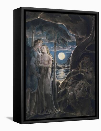 Malevolence, or A Husband Parting from His Wife and Child, Two Assassins Lurking in Ambush, 1799 (I-William Blake-Framed Premier Image Canvas