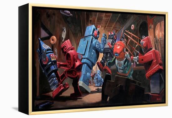 Malfunction Mute-Eric Joyner-Framed Premier Image Canvas