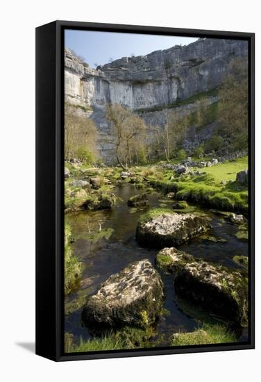 Malham Cove, Yorkshire Dales-Bob Gibbons-Framed Premier Image Canvas