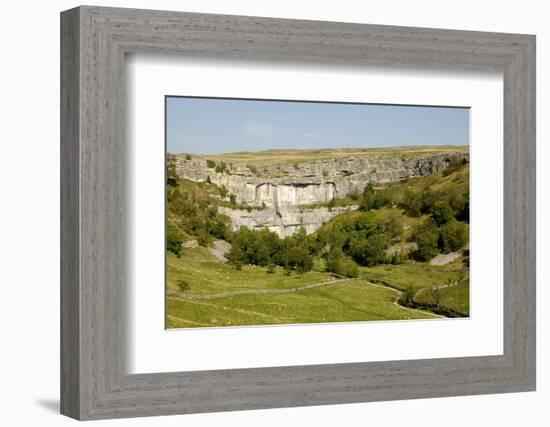 Malham Cove-Tony Waltham-Framed Photographic Print