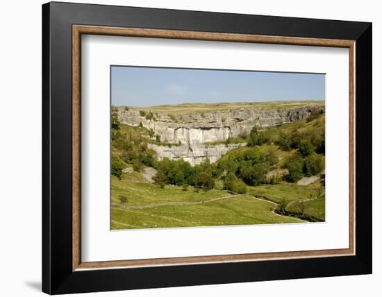 Malham Cove-Tony Waltham-Framed Photographic Print