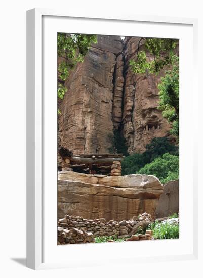 Mali, Cliff of Bandiagara-null-Framed Giclee Print