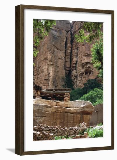 Mali, Cliff of Bandiagara-null-Framed Giclee Print