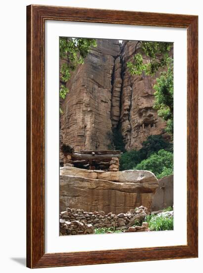 Mali, Cliff of Bandiagara-null-Framed Giclee Print