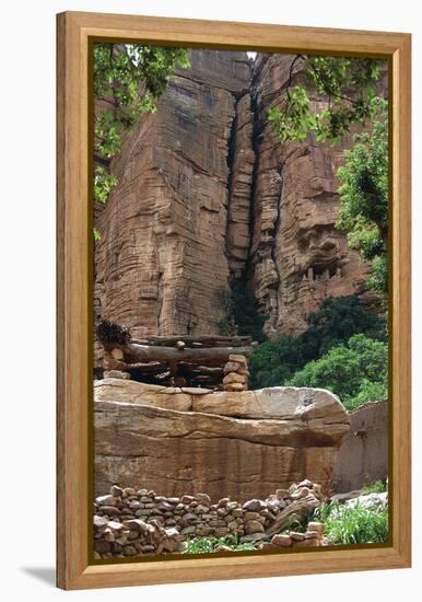 Mali, Cliff of Bandiagara-null-Framed Premier Image Canvas