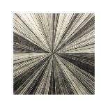 Silver Swirl-Mali Nave-Stretched Canvas