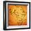 Mali on Actual Map of Africa-michal812-Framed Art Print