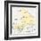 Mali Political Map-Peter Hermes Furian-Framed Art Print