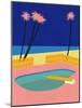 Malibu Beach-Rosi Feist-Mounted Giclee Print