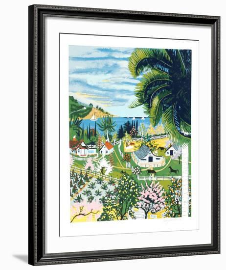 Malibu, CA-Kay Ameche-Framed Collectable Print