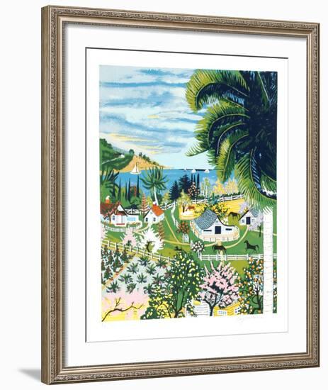 Malibu, CA-Kay Ameche-Framed Collectable Print