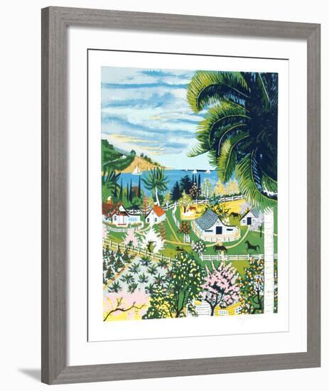 Malibu, CA-Kay Ameche-Framed Collectable Print