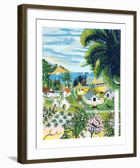 Malibu, CA-Kay Ameche-Framed Collectable Print