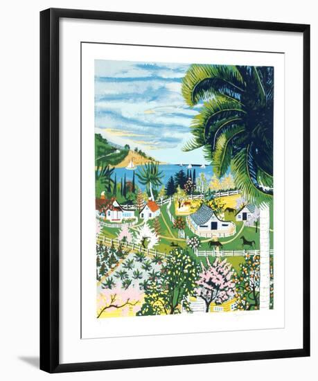 Malibu, CA-Kay Ameche-Framed Collectable Print