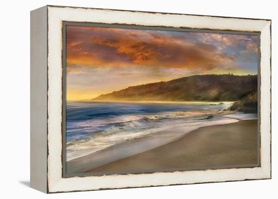 Malibu Sun-Mike Calascibetta-Framed Stretched Canvas