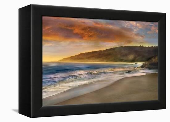 Malibu Sun-Mike Calascibetta-Framed Stretched Canvas